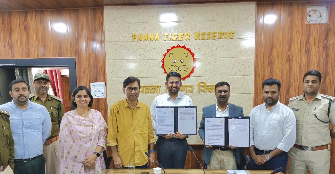 Pampa Tiger Reserve partners with Bisleri Bottles for Change for Wildlife Conservation